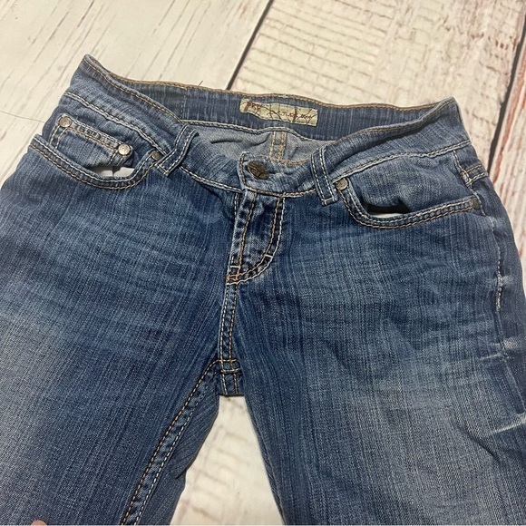 BKE DENIM “culture boot” jeans y2k vintage size 27x33.5 GUC - Picture 4 of 12